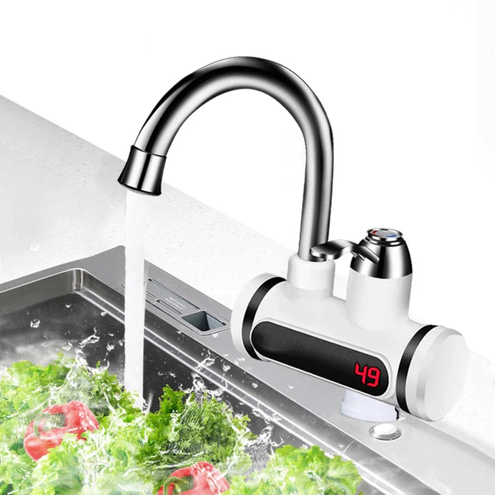 Kitchen Electric Water Tap Water Heater Temperature Cold Heating Hot Water Faucet Heater